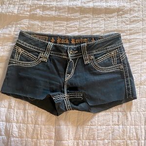 Rock revival shorts y2k